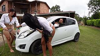 me n my latina buddy use big asses ta lure clients n fuck em rough!!