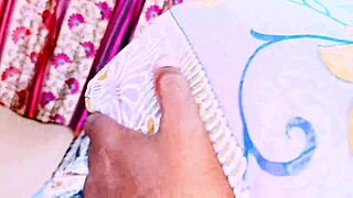 Village Aunty Tempts Daughter's Husband with Dirty Telugu Whispers