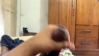 STEPSMOM JERKS HUGE COCK BEFORE SCHOOL CREAMPIE BLAST!