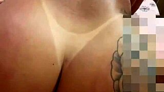 i finally give my tight ass to this monster cock while hubby watches in lingerie