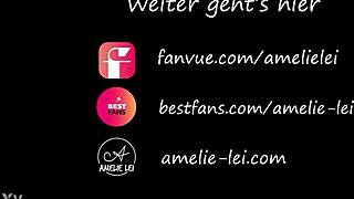 This milf's huge size 41 feet in heels and nylons beg for your cum spray trailer