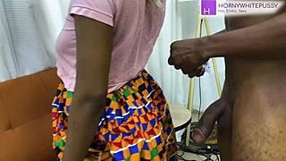Ghana Maid Earns Huge Cock Payment