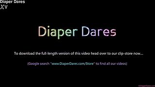 Jessica Morgan Roxi Keogh's public diaper lap dance tease?