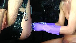 p 8 1 22 fists shemale ass relentlessly in bdsm session