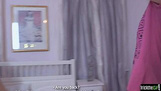 What if your restrained gf cheats bound in bedroom on lover?