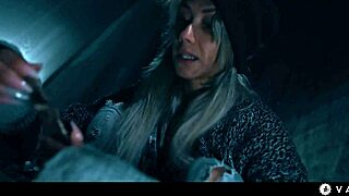 vampire milf veronica leal dominates little puck's wet pussy with facesitting lezdom