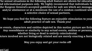 young petite tanned milf with small tits and tan lines roleplays first time lesbian taboo with teen