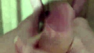 Holy Shit! Naked Masturbation Flashing Monster Cock In Public Toilet!