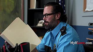 Big BOOBS married BLONDE elana gives THANKS with doggystyle pounding