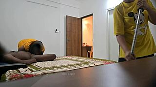 indian couple bangs right in front of their muslim maid jamila