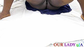 lost corper feels wild banging big ass lagos cougar's meaty wet pussy with bbc doggystyle missionary creampie in motel