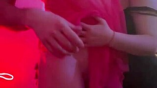 hey, wanna see my trans girlfriend stuff her cock down the neighbor's throat?