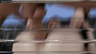 gagsgirls mina endures 4on1 atm dap gapes and swallow