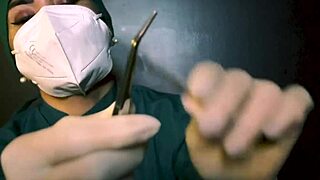 i can't resist stroking my cock with tight latex gloves in extreme fetish play