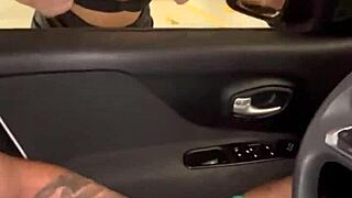 Exploring São Paulo streets flashing then sucking various cocks backstage