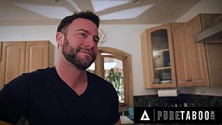 hailey rose caught with cum facial from stepdad stepbro party bust