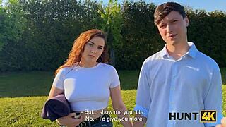 cuck watches girlfriend get pounded hard by stranger outdoor czech pickup cowgirl riding natural tits