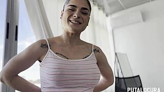 Nadja Hot chats then gulps Torbe's load eagerly