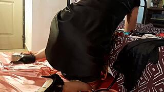 fuck party turns my satin lingerie into a sperm-soaked mess.