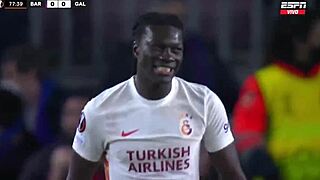 did barcelona choke in that 0-0 galatasaray draw?