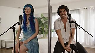 whoa jewelz blue's big booty gets wrecked by her blind date's pipe on that first ride