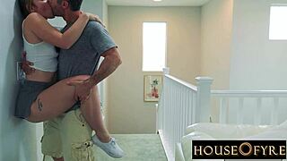 Sexy jogger Sonny McKinley picked up fucked hard cowgirl