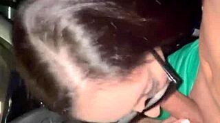 Exploring São Paulo streets flashing then sucking various cocks backstage