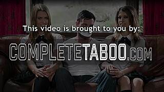 Slender taboo teen takes hard pounding to jizz finish