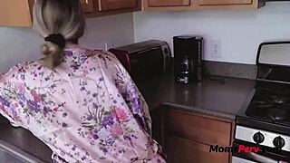 Nerdy Asian Stepmom Kat Dior Fucked Hard In Kitchen By Stepson POV