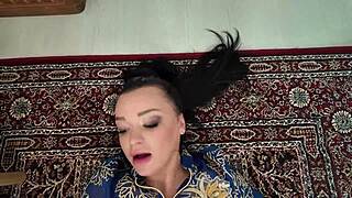 Hot Muslim Sexy Milf Takes Big Black Cock Deep and Hard