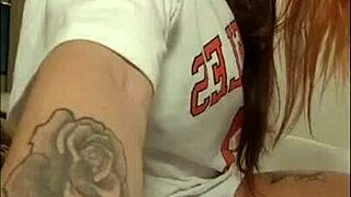 Hot Redhead Masturbates Alone in Hotel