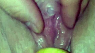 hobbyhure anne squirts big ass tits in our private usa amateur orgasm compilation