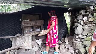 colombian bbw secretary in shorts takes monster cock deep in tight pussy at work