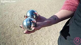 Lilith Camille Worships French Balls with Sloppy Sucks!!