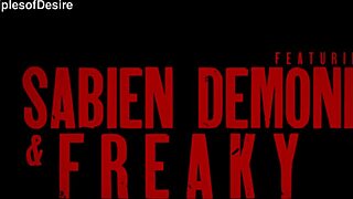 black dude fucks sabien demonia's ass pussy mouth tits and pisses everywhere