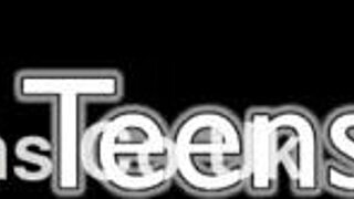 college emo nerd student in uniform handcuffs gets edged hard by two teachers mmf on desk