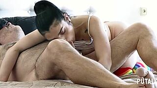 Nadja Hot chats then gulps Torbe's load eagerly