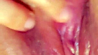 frotting my dripping wet clit up close in extreme detail