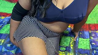 exotic indian babe squirts hard during romantic fingering masturbation session