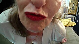 Roleplay Humiliation: Peckerwood Princess Dawnskye1962 Shakes Ass, Sucks Cock, Name Calls