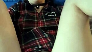 Slutty fat-ass trans melody sucks cock, rides hard, and gapes wide.