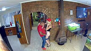 i caught my husband at work licking shaved pussy of pretty wife wannabe prostitute closeup cuckold muff diving
