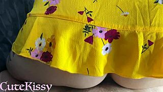 WOW! IMPREGNATING SWEETEST Tight Juicy PUSSY Creampie Doggystyle!!