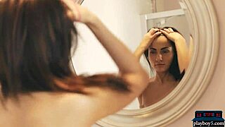 Michaela isizzu perfect milf, does your cock throb watching my oiled shaved ass workout shower? 