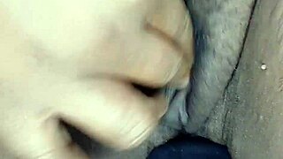 hey check out this mature lady getting comfy with some solo fingering fun at home