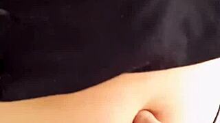 sexy latina's fetish belly begs for my hungry admiration