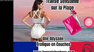 diaper lover crossdresser falls under french hypno trance on erotic beach odyssey