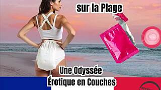 diaper lover crossdresser falls under french hypno trance on erotic beach odyssey