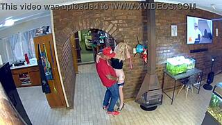 i caught my husband at work licking shaved pussy of pretty wife wannabe prostitute closeup cuckold muff diving