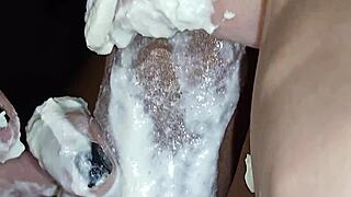 I feel so naughty sucking my stepbro's huge cock with whipped cream!